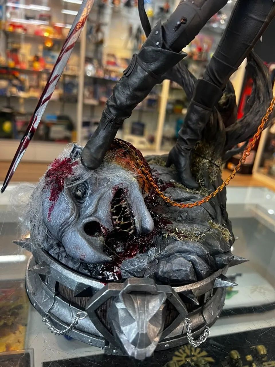 Estátua Ciri The Witcher 3 - Action Figure Colecionável - Foto 3