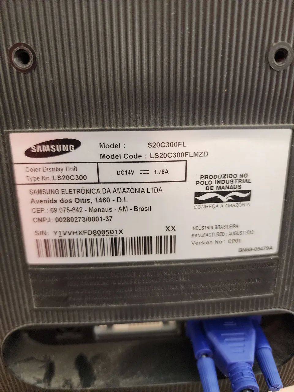 Monitor Samsung 20 polegadas  - Foto 4