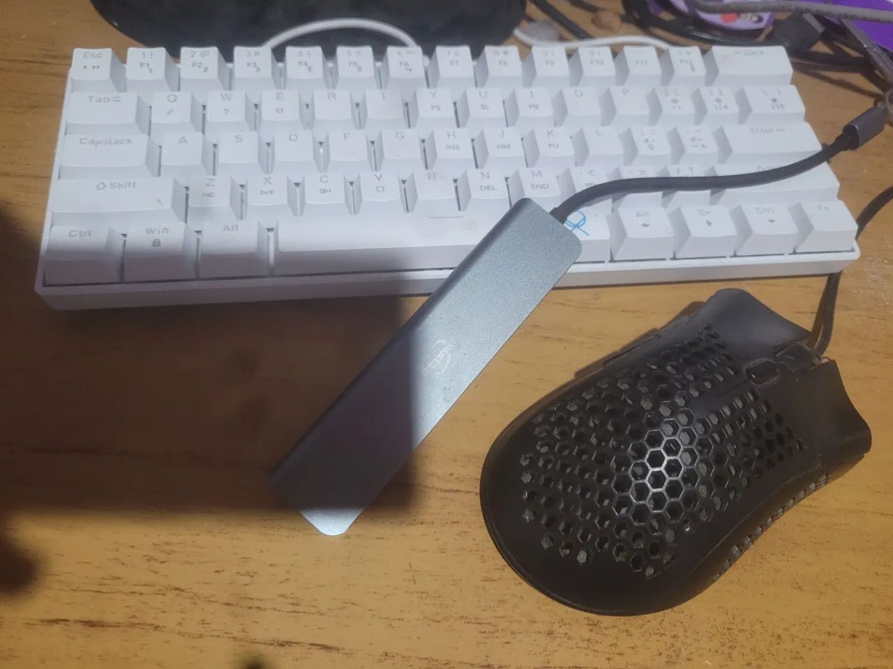 Kit mobilado teclado e mouse celular s20 fe 