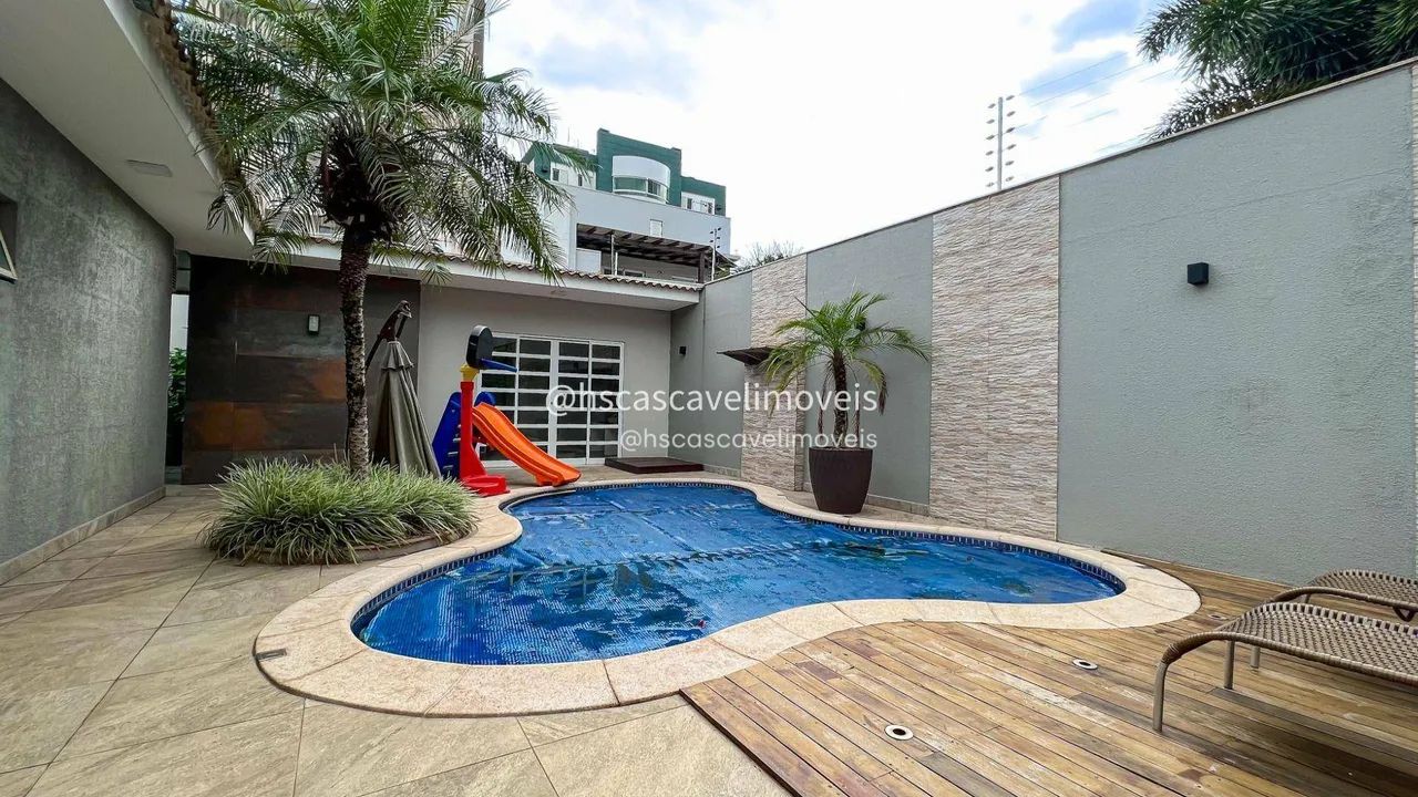 Sobrado semi mobiliado, com piscina e 4 suítes no Centro de Cascavel - PR. - Foto 2