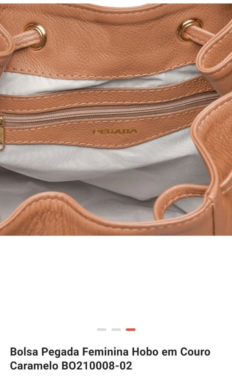 Bolsa Pegada Nova - Foto 3