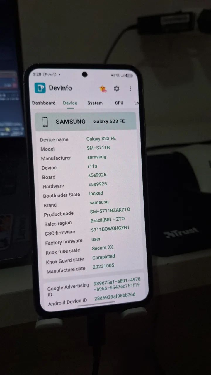 S23fe 256GB Seminovo - Foto 4