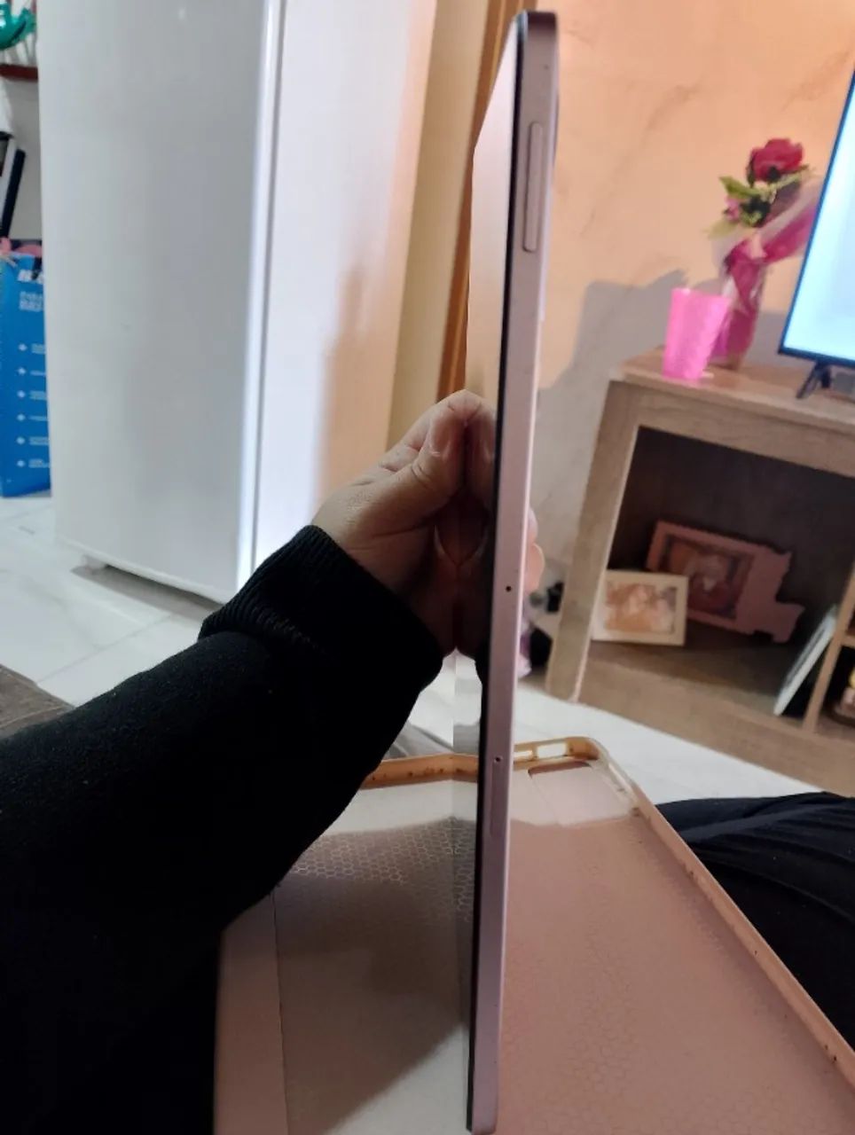 Tablet marca xiaomi redmi 256 gb cor lilás em perfeito estado.  - Foto 3
