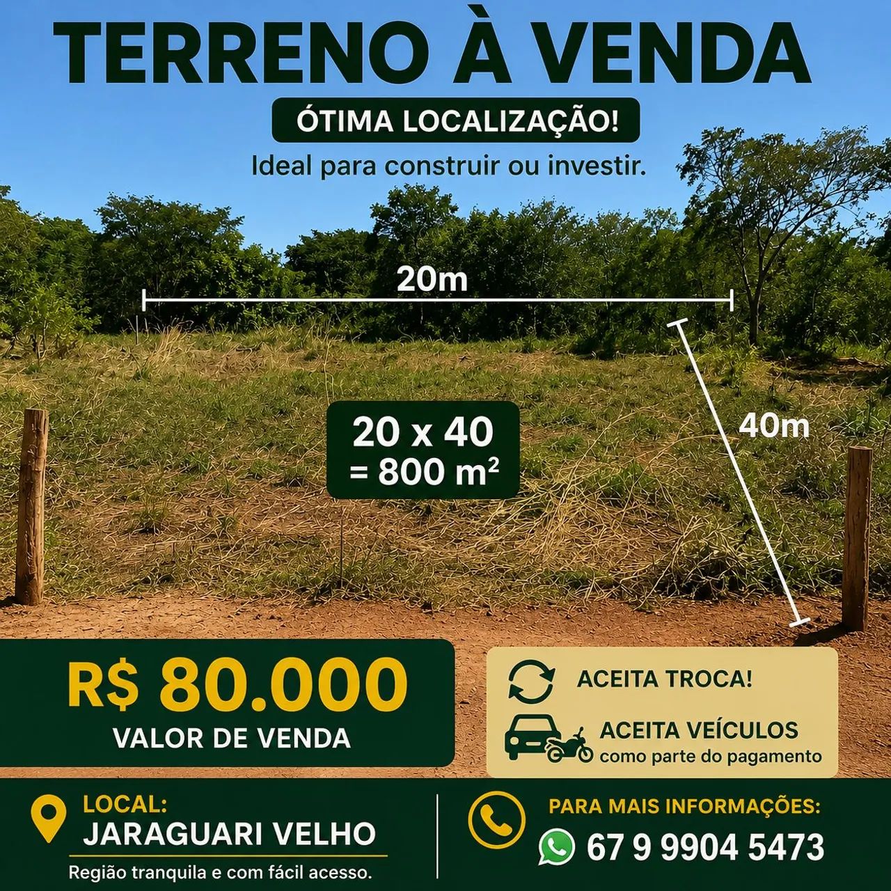 Terreno a venda