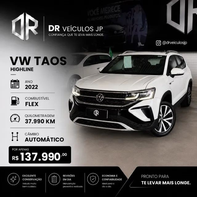 Volkswagen Taos TAOS Highline 1.4 250 TSI Flex Aut. 2022