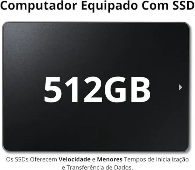 PC Gamer Completo, Intel Core i5, 16GB RAM DDR3, SSD 512GB, Monitor 23 - Foto 2