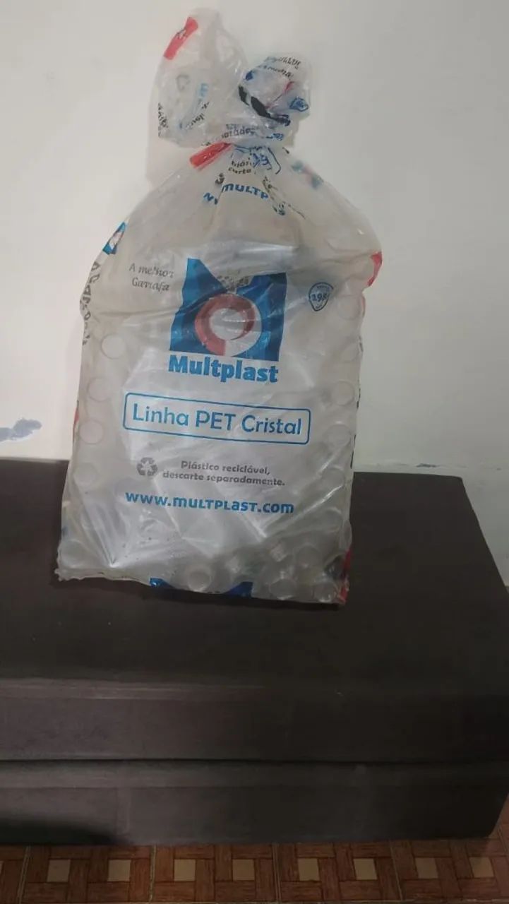 Garrafas pet cristal lisa