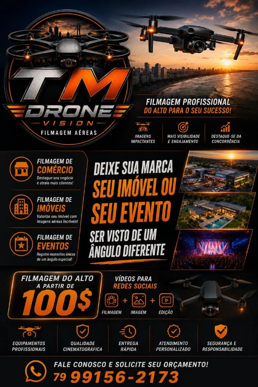 Filmagem Drone 