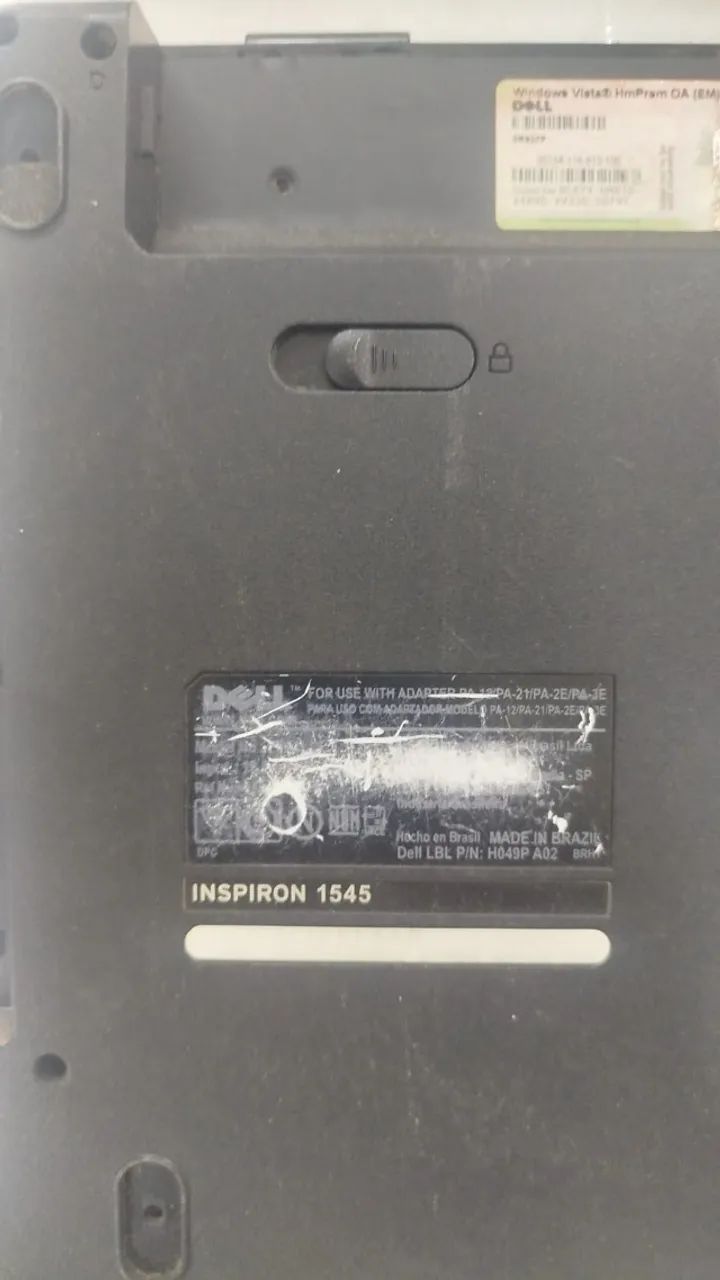 Carcaça Notebook Dell Inspirion 1545 ( 3 unidades ) - Foto 3