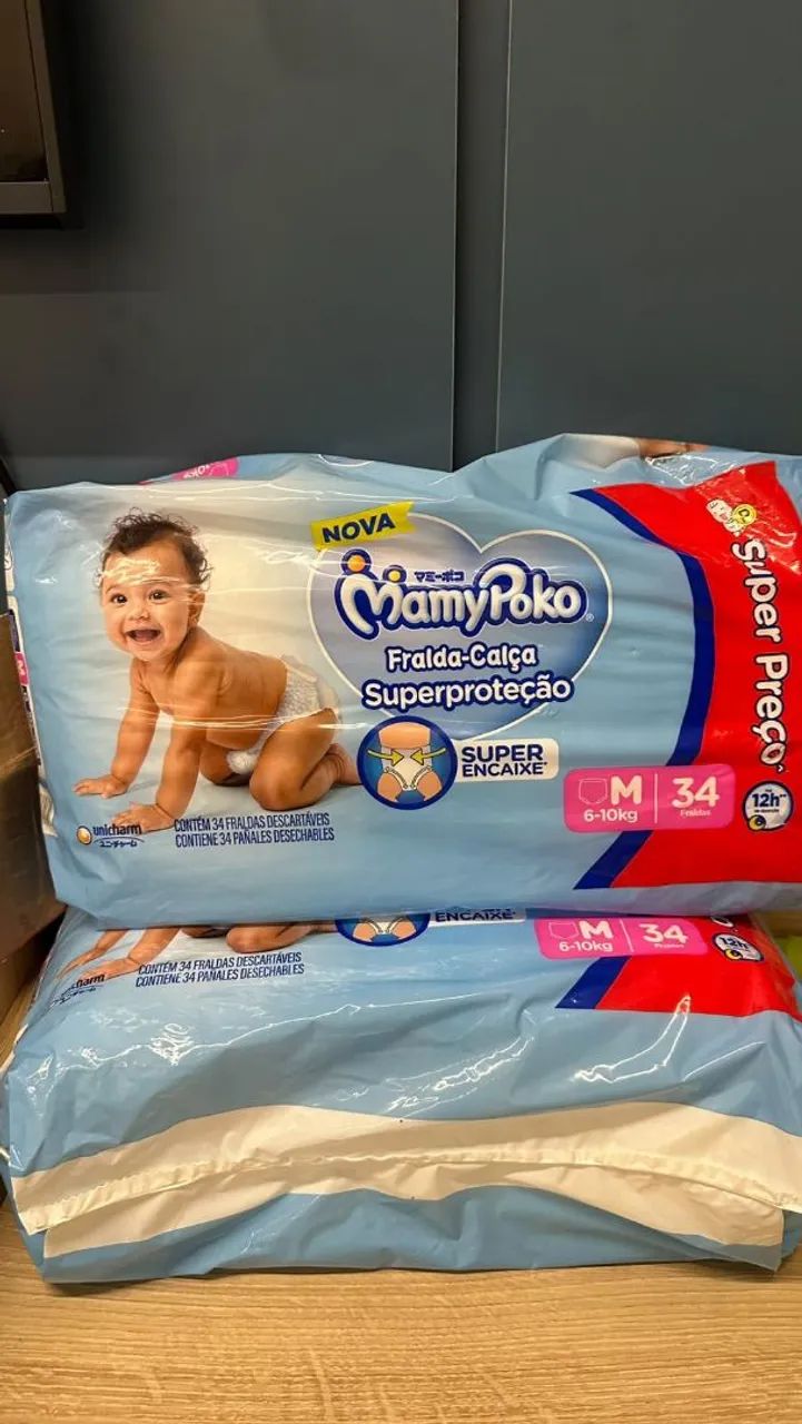 Fraldas descartáveis para bebê  - Foto 3