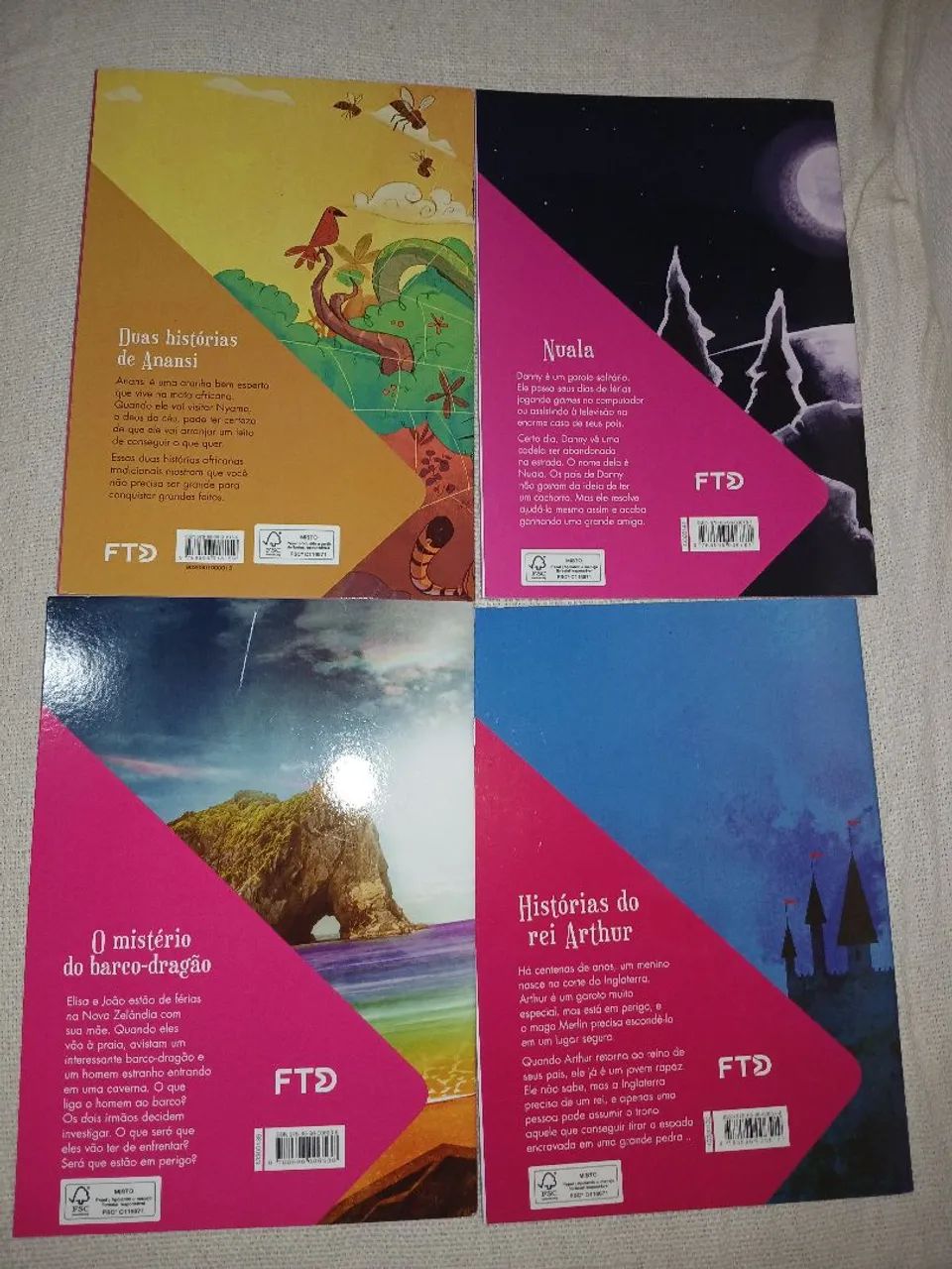 As histórias de Amâncio, O mistério do barco-dragão, Nuala e Histórias do Rei Arthur - Foto 2