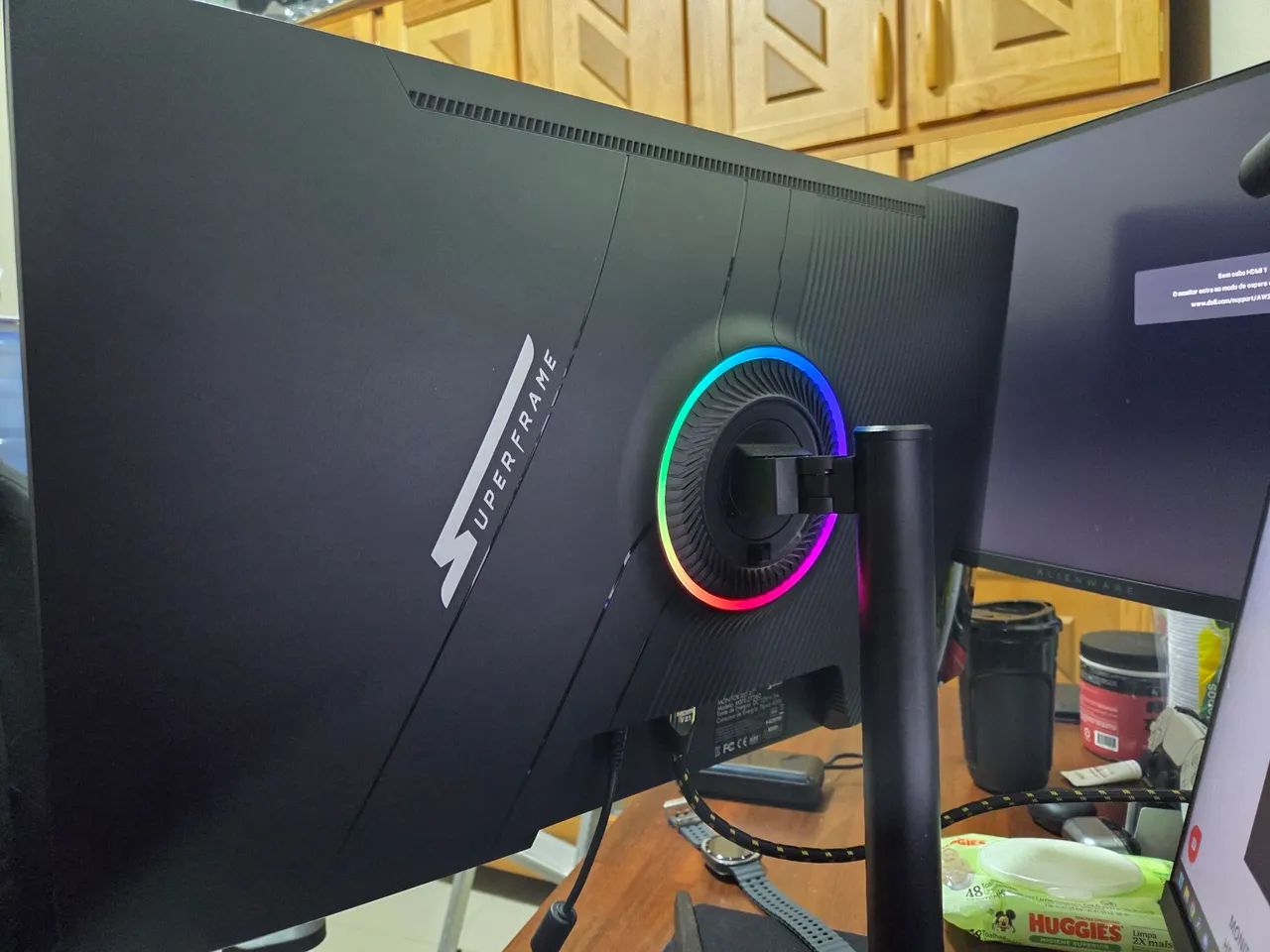 Monitor Gamer SuperFrame Epic 27" Full HD 360Hz Fast IPS - Foto 2