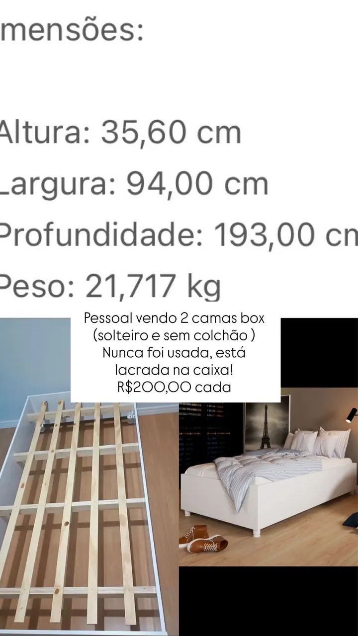 Cama box solteiro - Foto 3
