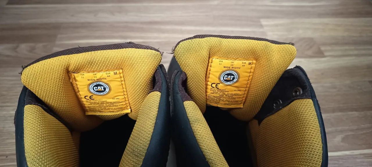 Bota CAT Original Segurança S3 SRC Couro Nº 44 Importada - Foto 4