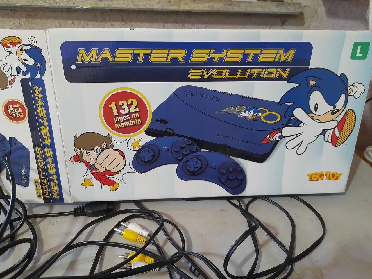 Vídeo game  MASTER SYSTEM  mt novo  - Foto 4