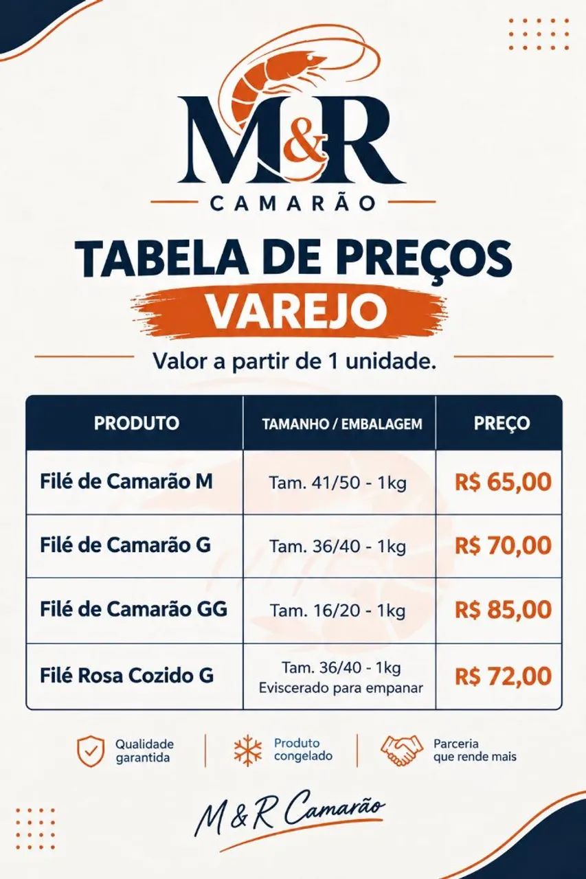 Filé de camarao eviscerado  - Foto 5