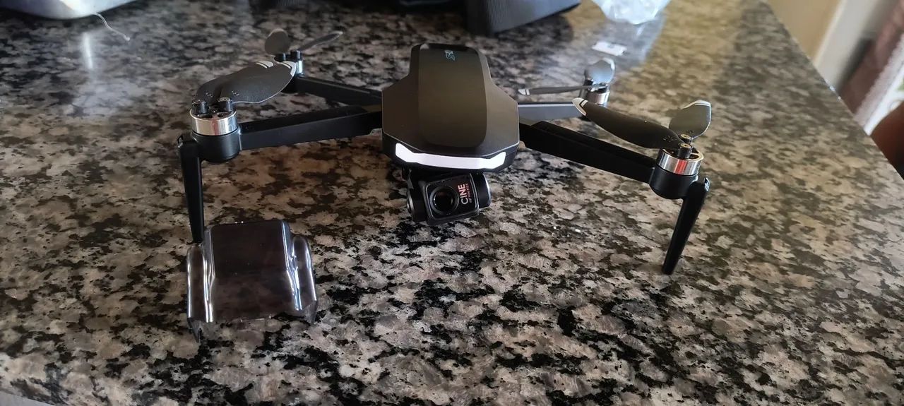 Drone sx1 max, completo,caixa bag e todos os cabos com hélices reservas  - Foto 6