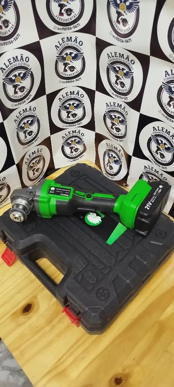 Lixadeira 2 baterias  - Foto 4