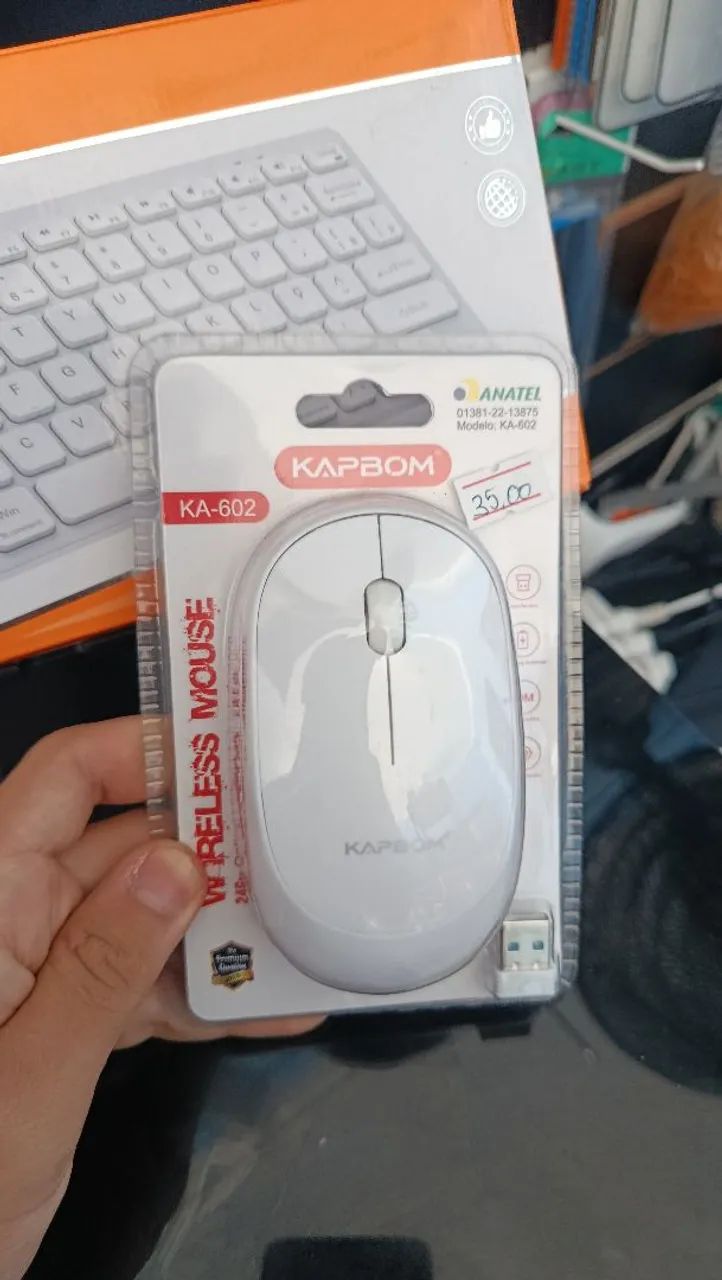 TECLADO BLUETOOTH MOUSE SEM FIO - Foto 3