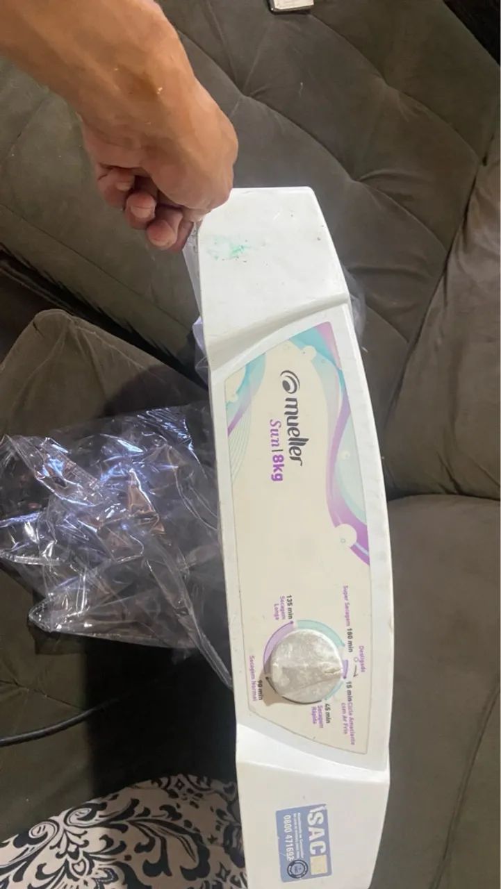 Secadora Mueller funcionando perfeitamente sem suportes 