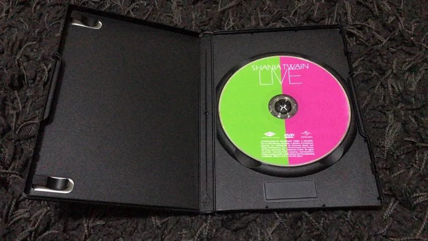 Dvd Importado Shania Twain Live - Midia Dourada Excelente qualidade - Foto 2
