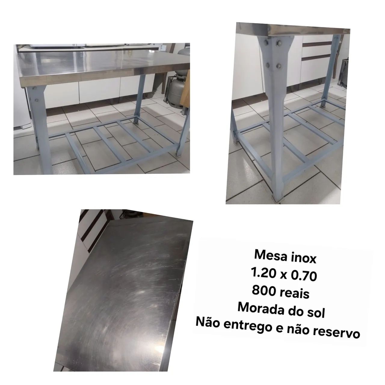 01 mesa de inox