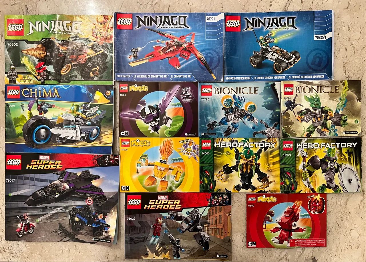 MANUAIS LEGO - Foto 2