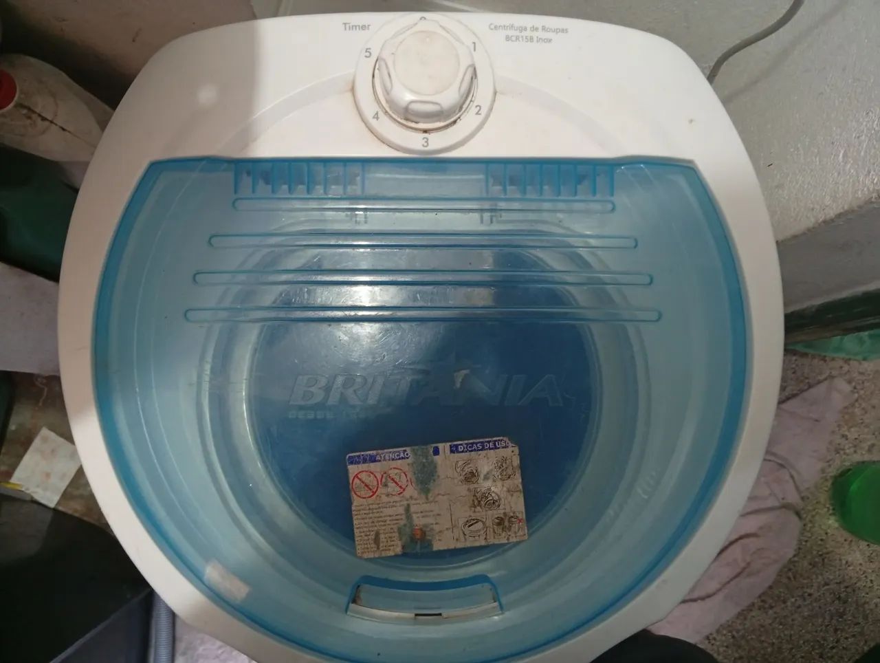 Centrífuga Britânia cesto de inox 