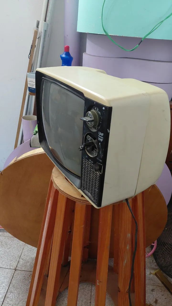 Tv antiga para colecinador - Foto 3