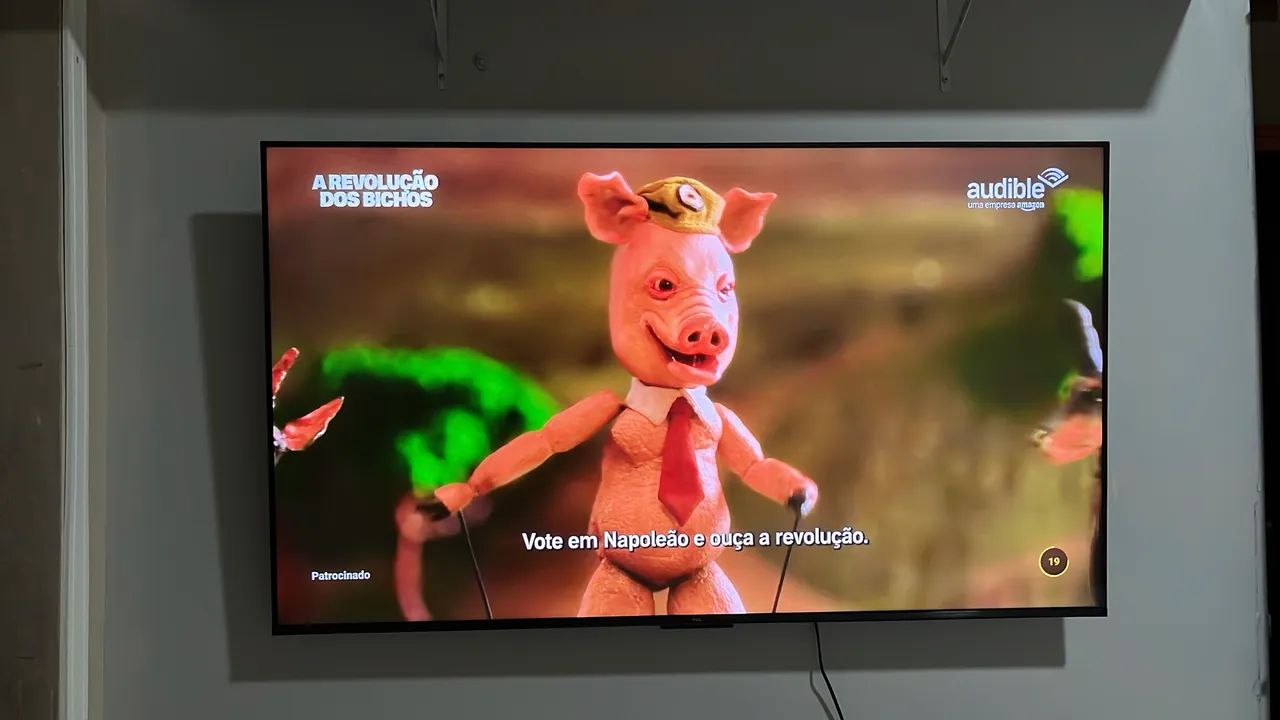 ? SMART TV TCL 55? - SEMI-NOVA | MENOS DE 1 ANO DE USO - Foto 3