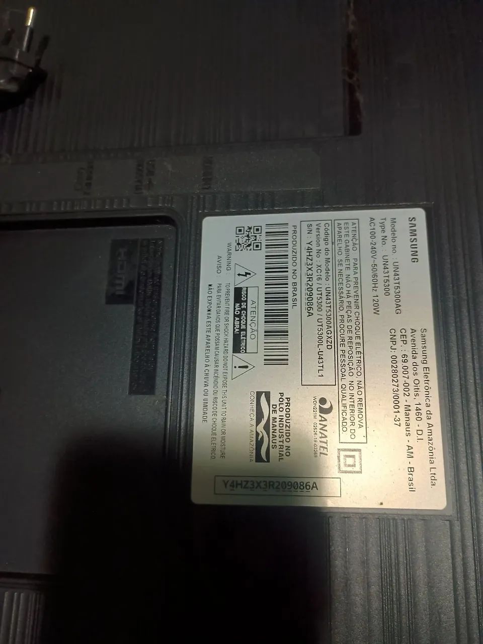 Vendo Tv 43 polegadas em perfeito estado  - Foto 2
