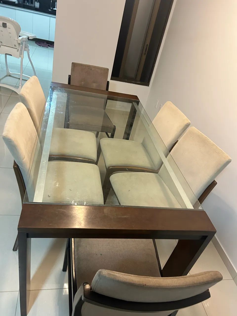 Mesa de jantar com 6 cadeiras  - Foto 2