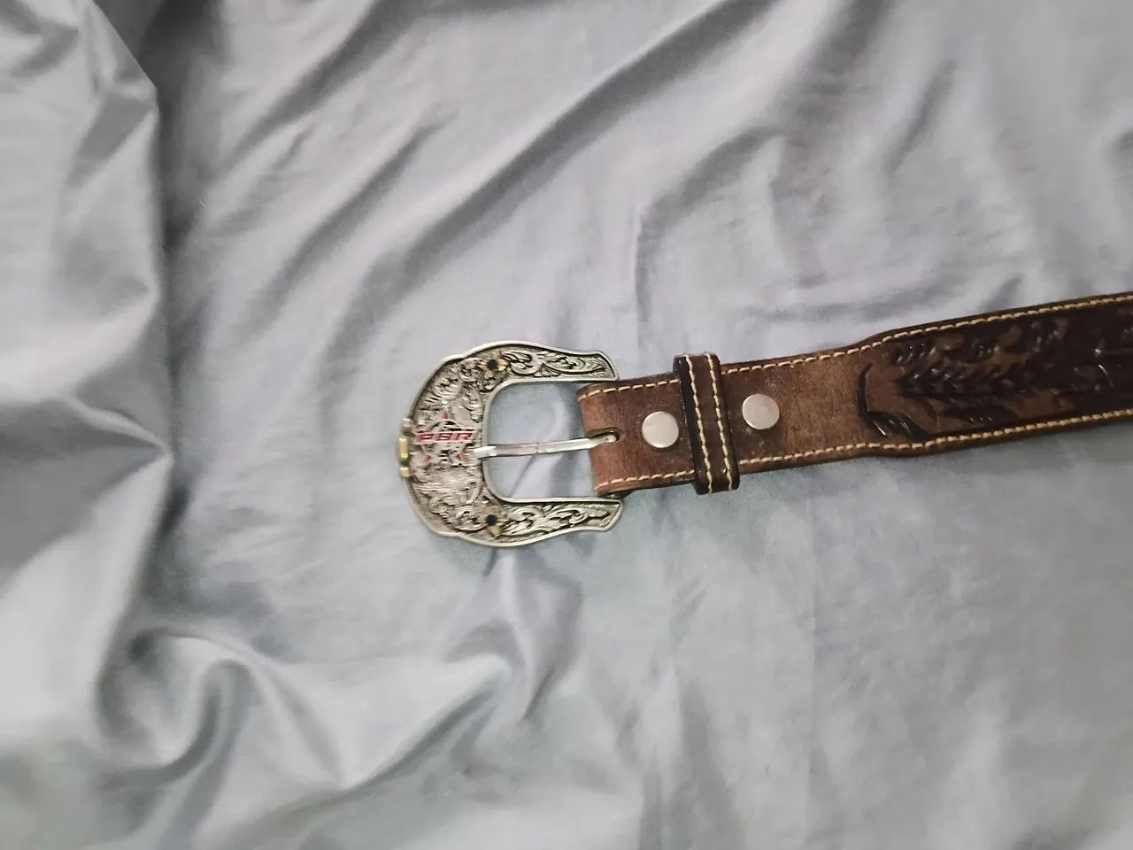 Cinto de couro original masculino  - Foto 2