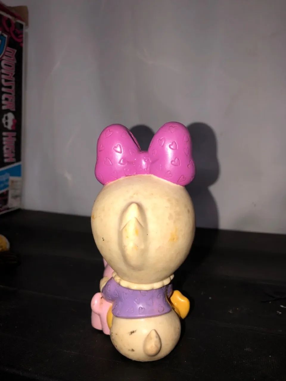 Boneca Antiga Margarida Disney com Gatinho (Vinil) - Foto 2