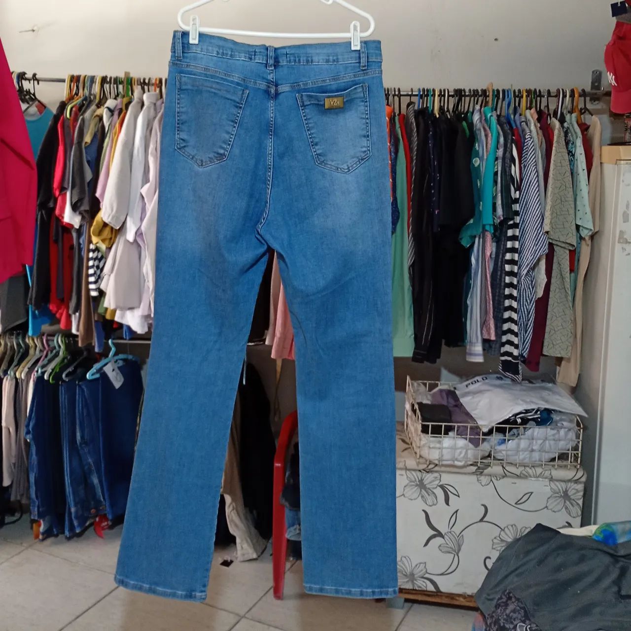 USADA CALÇA JEANS MASCULINA NR44 - Foto 5