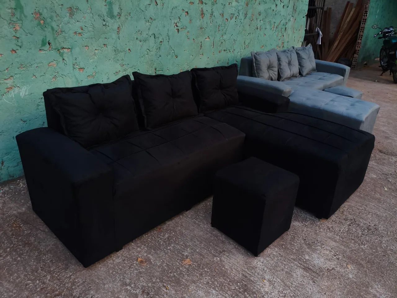 Sofás CAMA NOVO a pronta entrega  - Foto 4