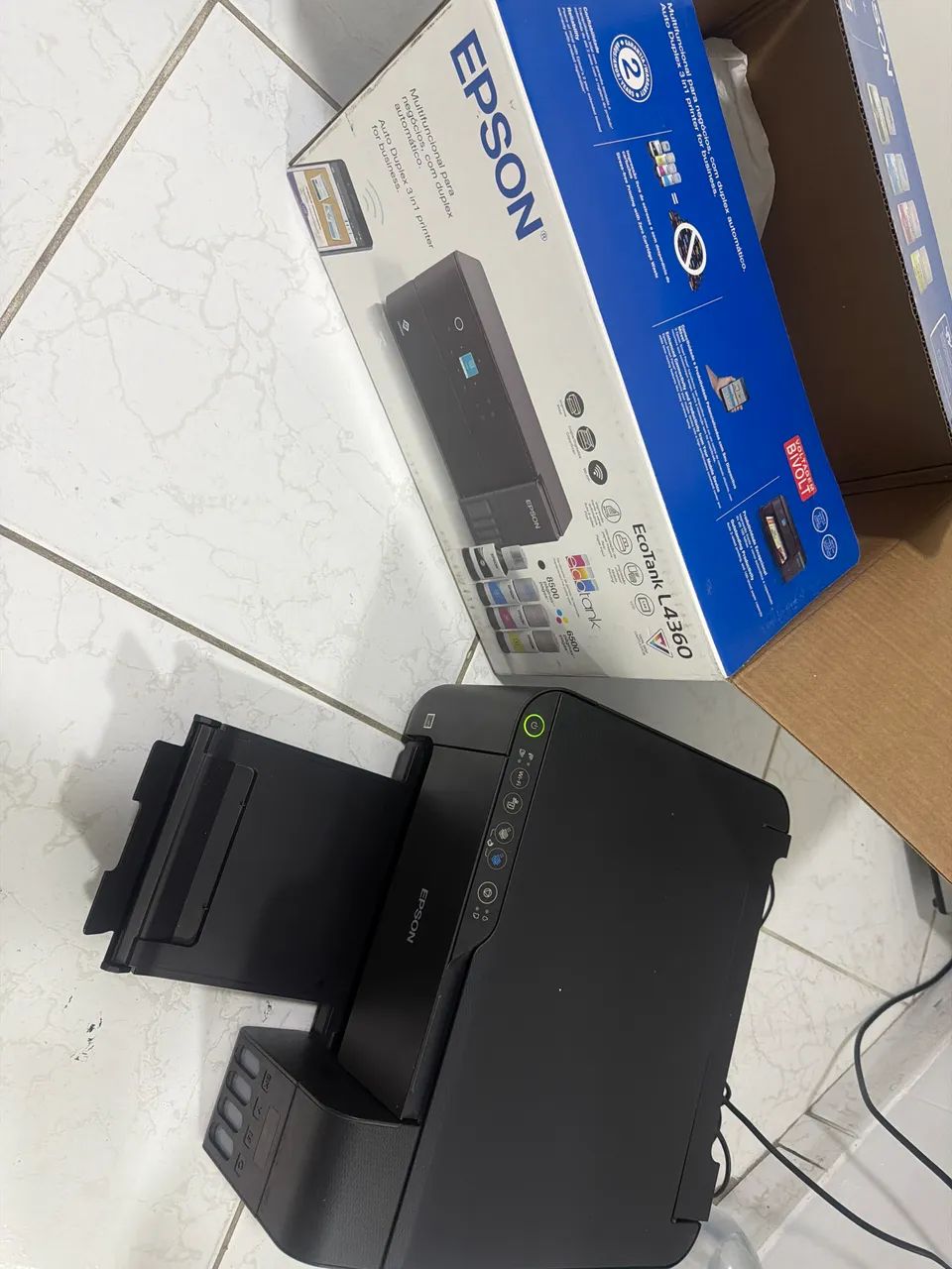 Impressora Epson com defeito