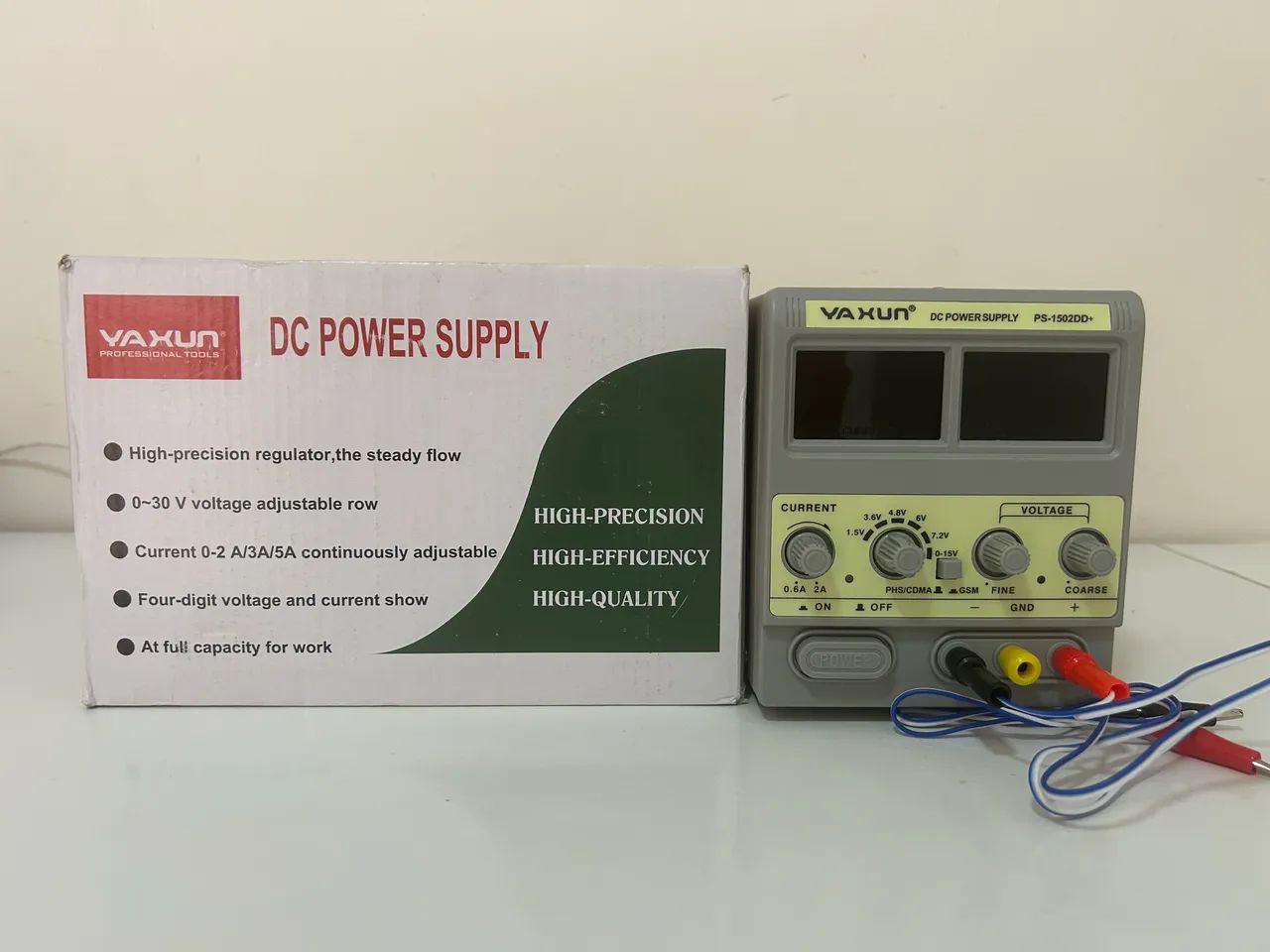 Fonte de alimentação digital 1502dd - Yaxun - Foto 3