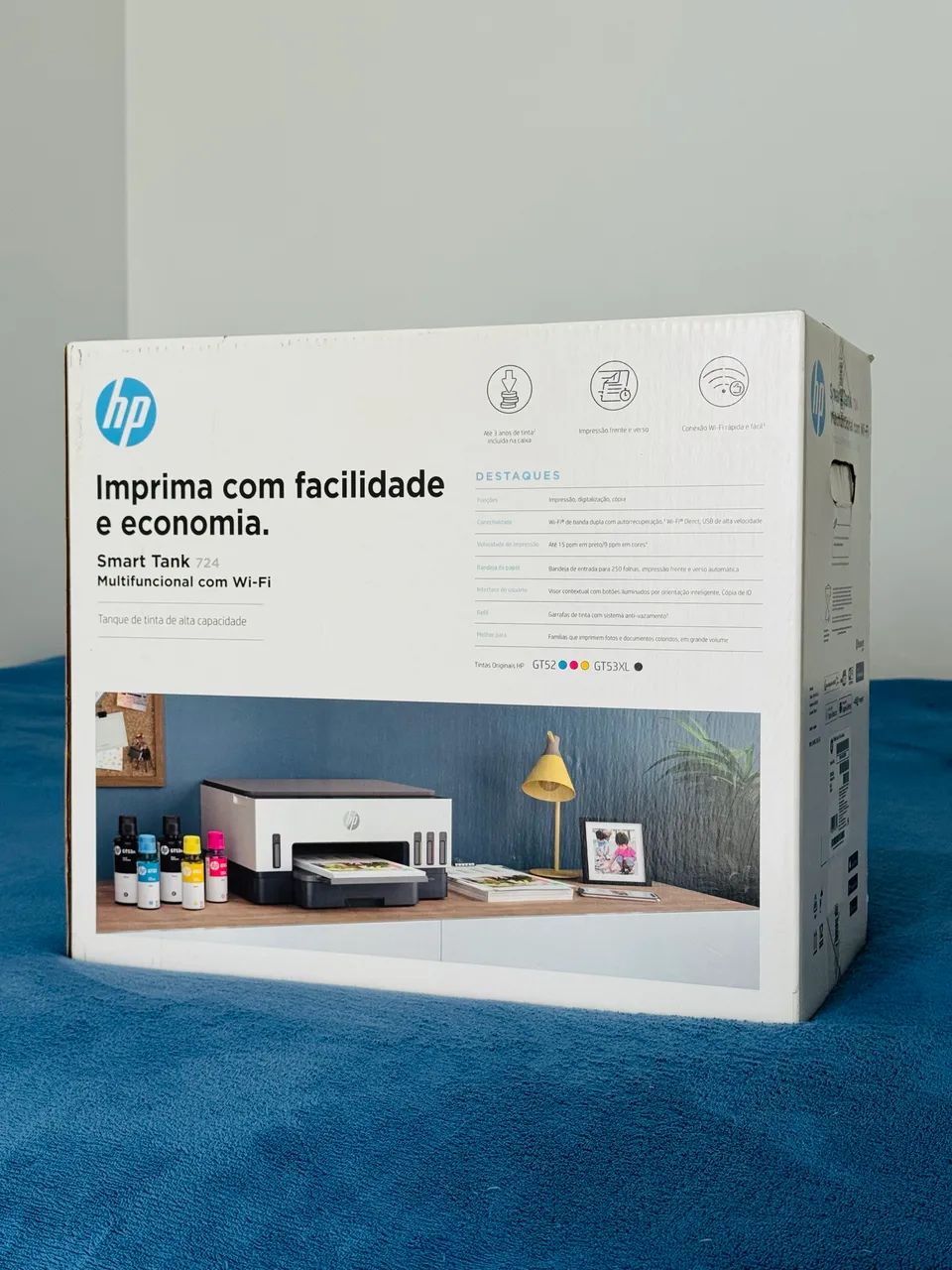 Impressora Smart Tank 724 Multifuncional com Wi-Fi - Foto 3