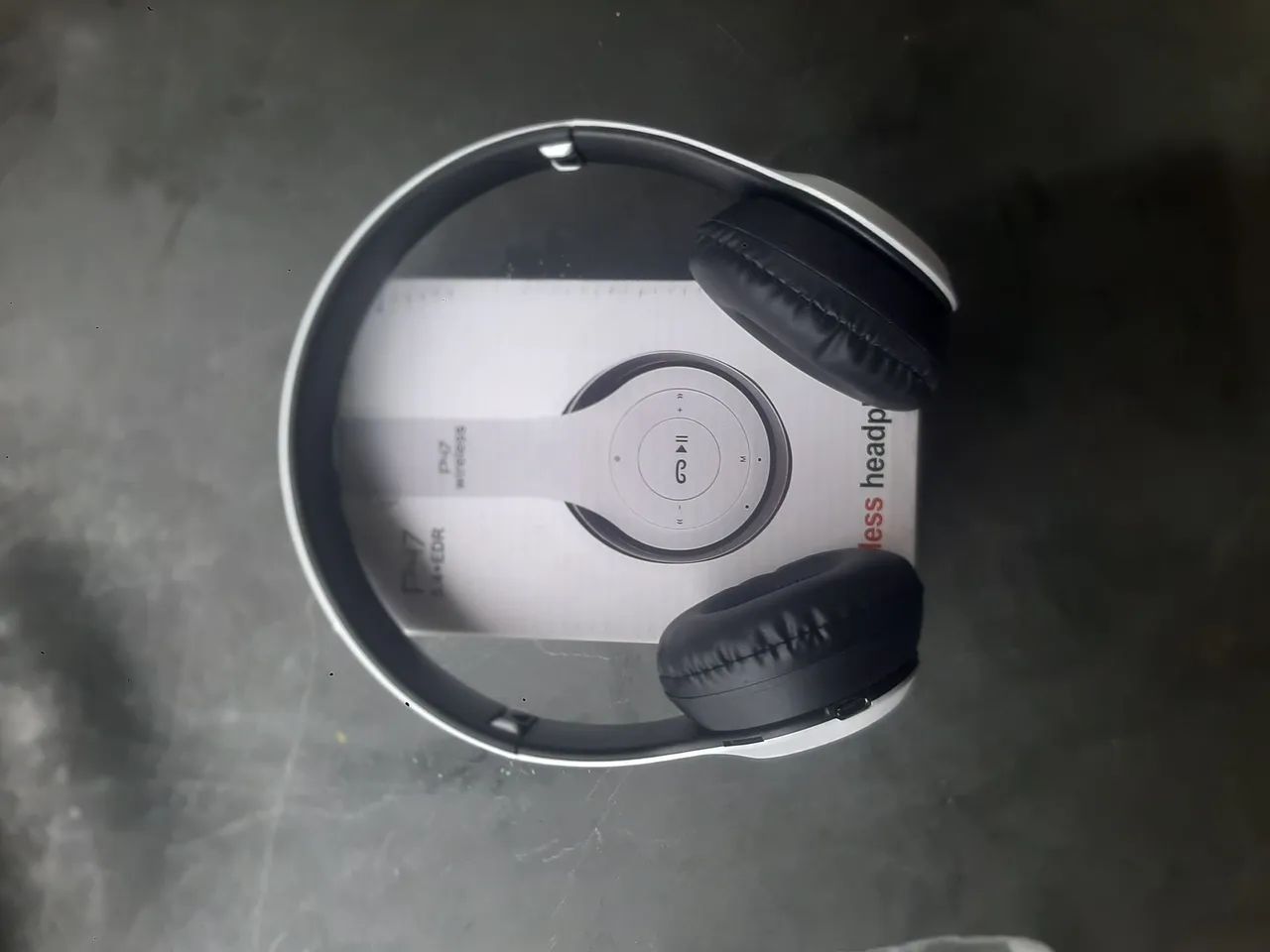 Wireless headphones.