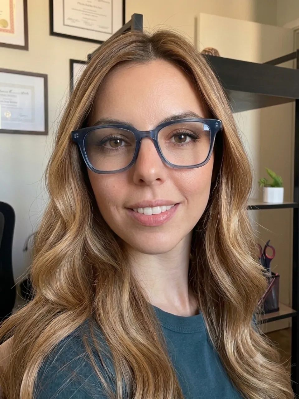 Óculos Ray-Ban Azul Novo