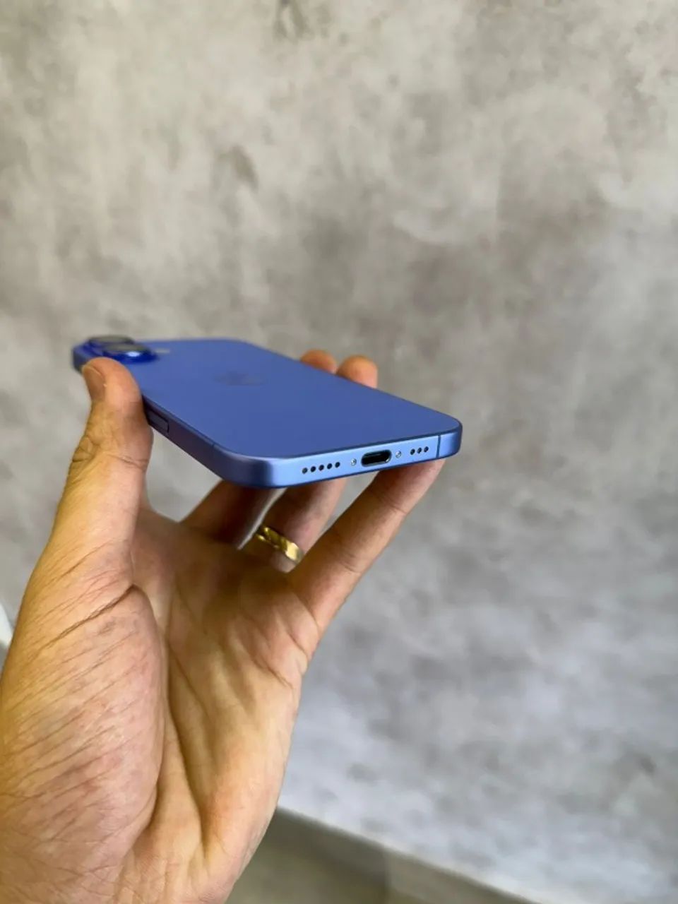 iPhone 16 128gb Ultramarine 92% + impecável - Foto 5