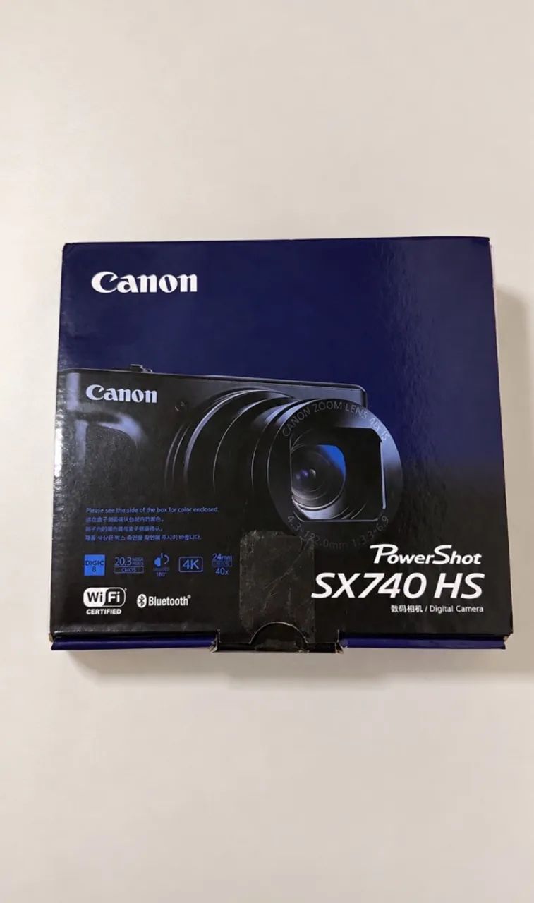 Câmera Canon PowerShot SX740 HS