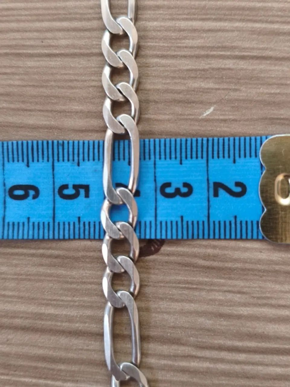 Corrente Prata 925 (7 mm) - 31 gramas - Foto 4