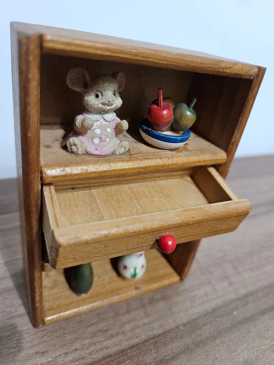 Mini Cômoda Casinha de Boneca - Foto 6