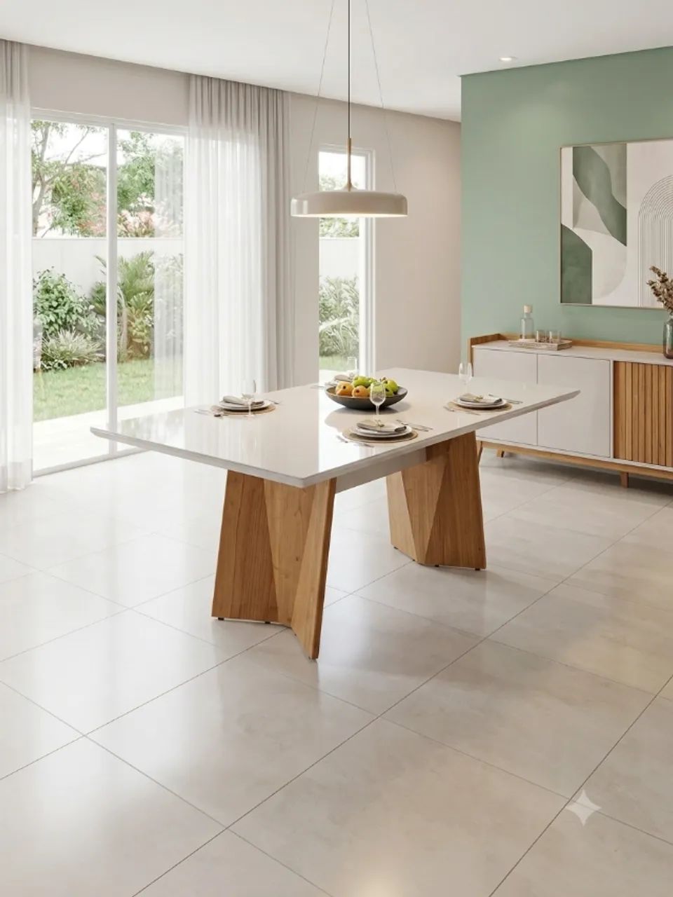 Mesa de Jantar 2,40 x 1,20 - Foto 2