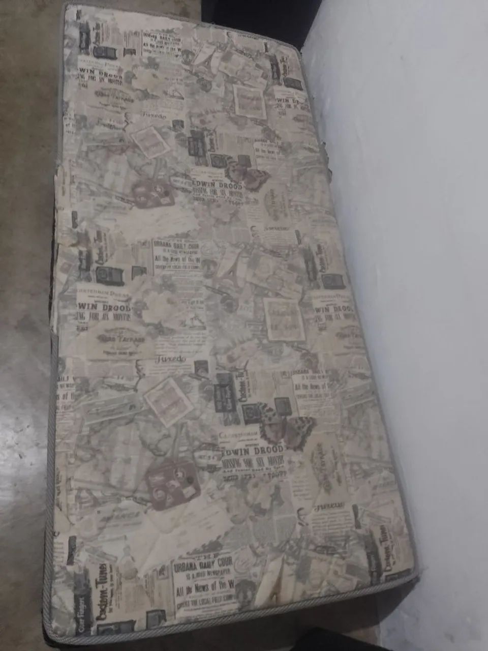 Cama auxiliar de molas e com rodas - Foto 3