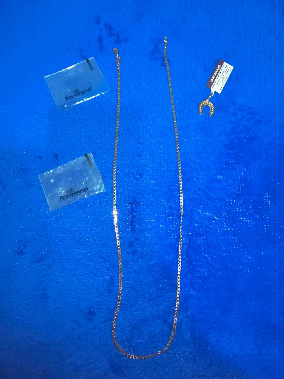 Corrente e pingente rommanel 