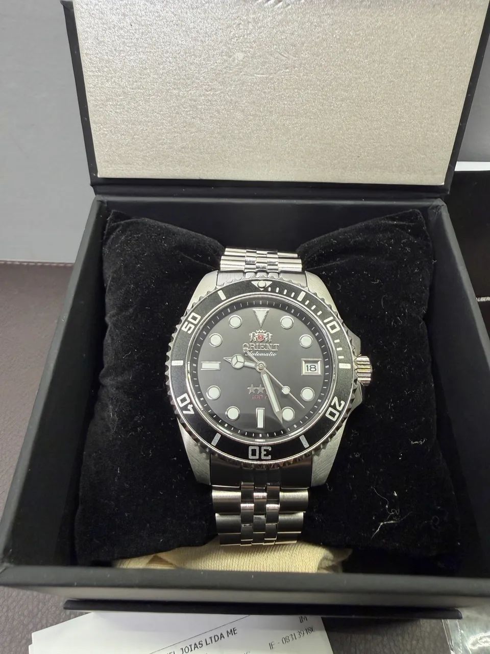 Relógio Orient Submariner 39mm - Foto 4