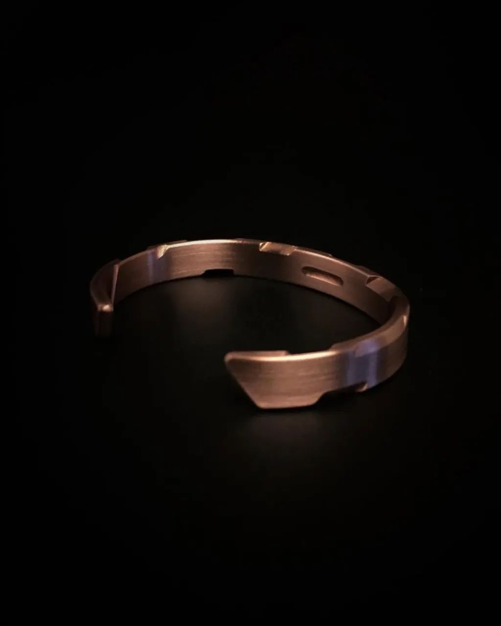 Pulseira masculina de cobre puro SCIFI - Foto 4